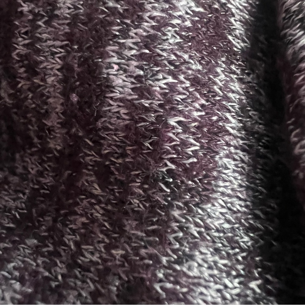 Wilfred free skirt Heathered purple white leg slit long stretchy soft comfy maxi - Picture 9 of 9